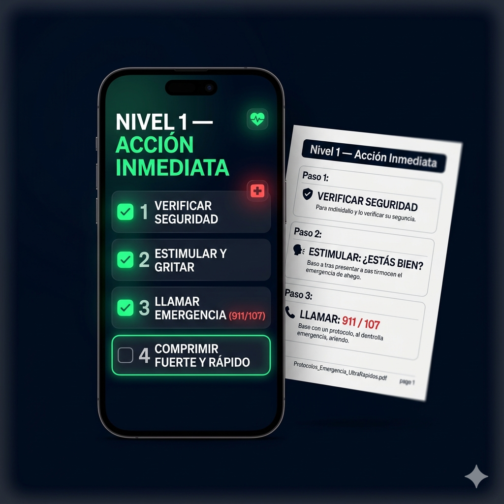 👉 ACCIÓN INMEDIATA™ — PROTOCOLOS PARA ACTUAR EN LOS PRIMEROS 60 SEGUNDOS